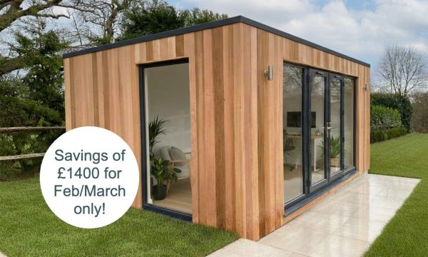 Contemporary Cubed Garden Studio