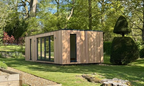 Contemporary Cubed Garden Studio