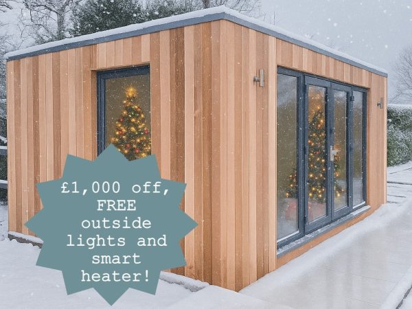 Contemporary Cubed Garden Studio