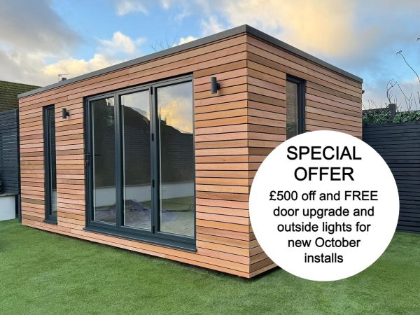 Contemporary Cubed Garden Studio